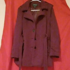 Burgundy Coat